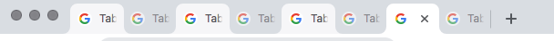 Gleichzeitige Auswahl diverser Google Chrome Tabs